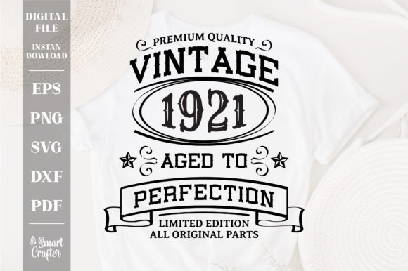 Download Vintage 1921 Svg, Vintage Birthday Svg - Svg Collection