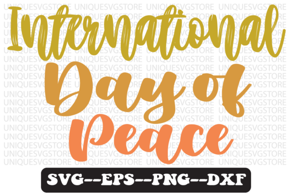 Download International Day of Peace Svg Design - Svg Collection
