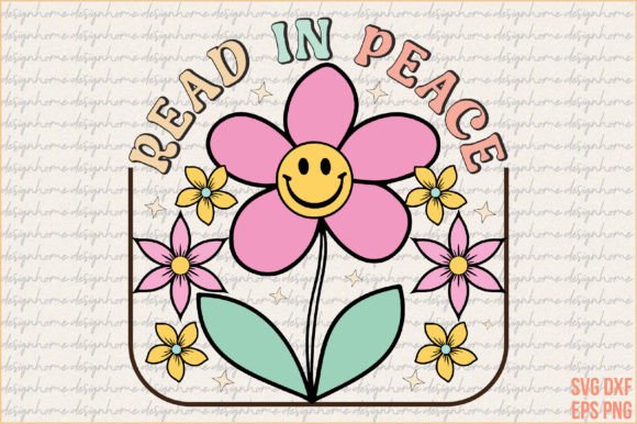 Download Retro Read in Peace SVG Design - Svg Collection