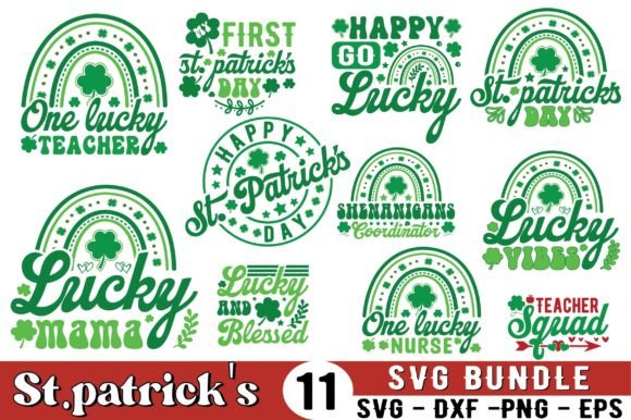 Download St.Patrick’s Svg Bundle, Lucky Svg - Svg Collection