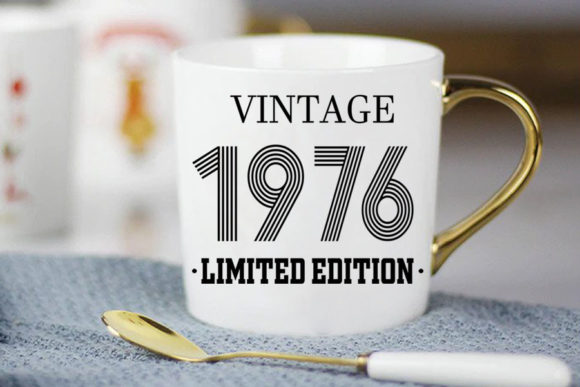 Download Vintage Since 1976 Svg, Birthday Svg, 46 - Svg Collection