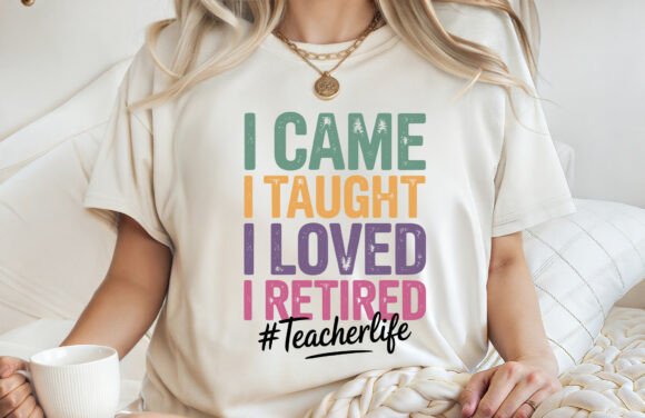 Download I Came I Taught I Love Teacher Life SVG - Svg Collection