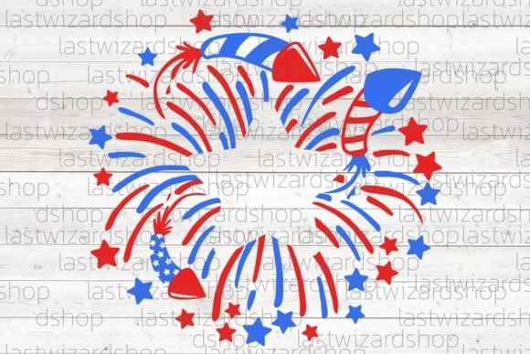 Download Firework Star Svg, Party in the Usa Svg - Svg Collection