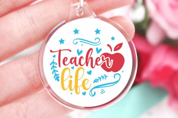 Download Teacher Life SVG, Keychain Quotes SVG - Svg Collection
