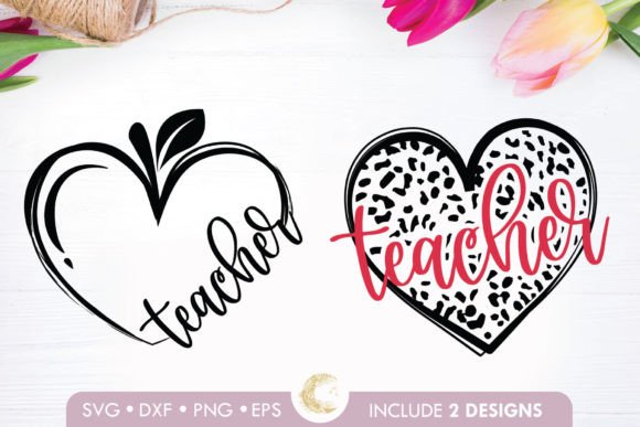 Download School Heart Teacher Bundle Svg - Svg Collection