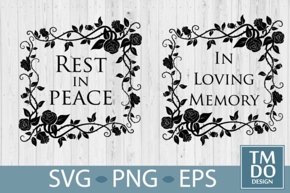 Download In Loving Memory Svg, Rest in Peace Svg - Svg Collection