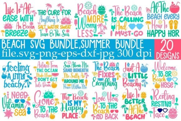 Download Beach SVG Bundle, Summer SVG Bundle - Svg Collection