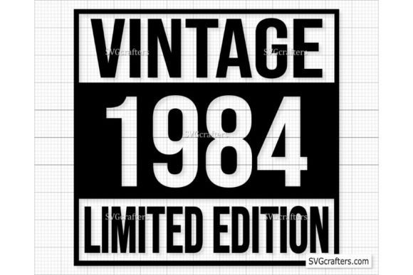 Download Vintage 1984 Svg Png, 38th Birthday Svg - Svg Collection