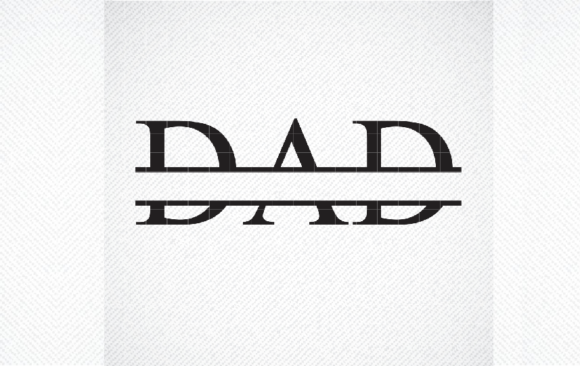 Download Dad Split Monogram SVG Graphic - Svg Collection