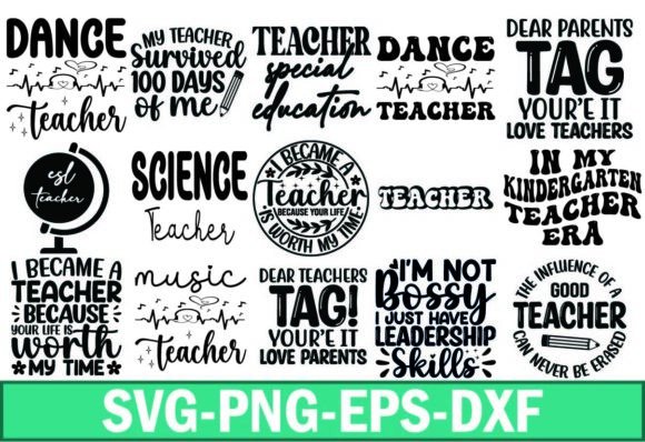 Download Teacher Quotes SVG Bundle - Svg Collection