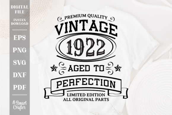 Download Vintage 1922 Svg, Vintage Birthday Svg - Svg Collection