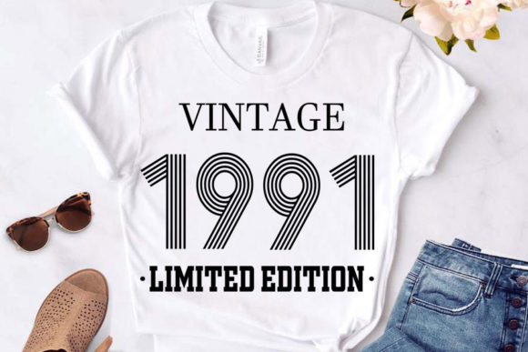 Download Vintage Since 1991 Svg, Birthday Svg, 31 - Svg Collection