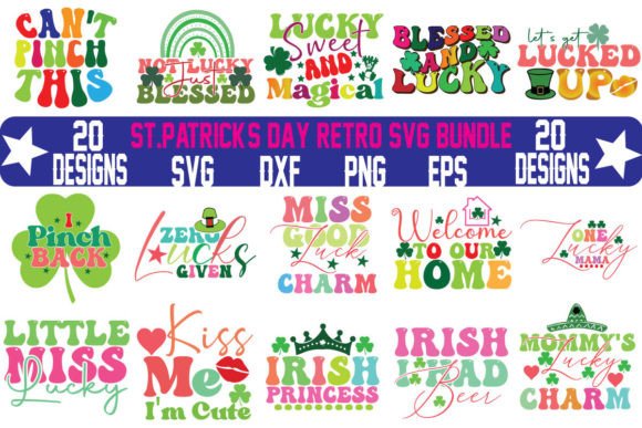 Download St.patrick's Day Retro Svg Bundle - Svg Collection