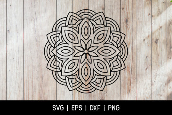 Download Simple Mandala SVG Graphic - Svg Collection