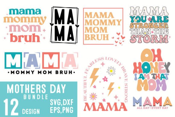 Download Mothers Day Svg. Retro Mom, Mama SVG - Svg Collection