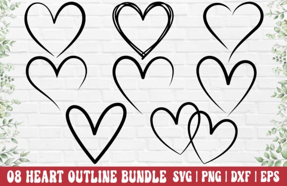 Download Heart Outline SVG PNG - Open Heart SVG - Svg Collection