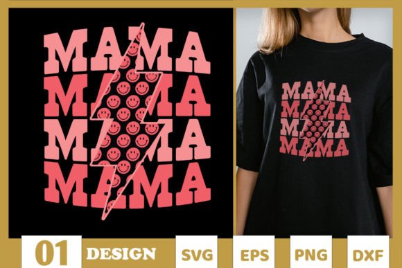 Download Mama Mother's Day Retro SVG - Svg Collection