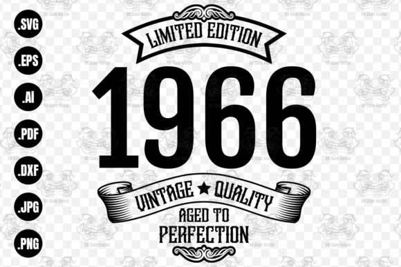 Download Vintage 1966 Aged to Perfection, Svg - Svg Collection