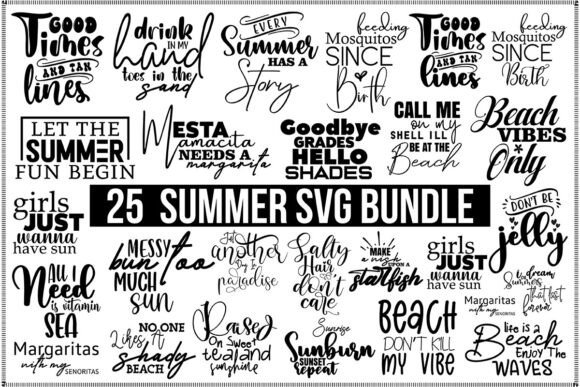 Download Summer Beach Bundle SVG, Vacation SVG - Svg Collection