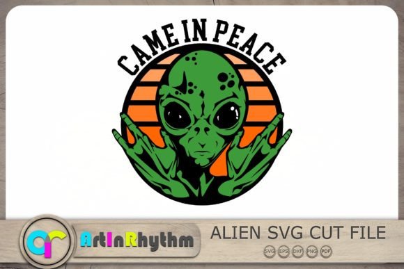 Download Came in Peace Svg, Alien Svg, UFO Svg - Svg Collection