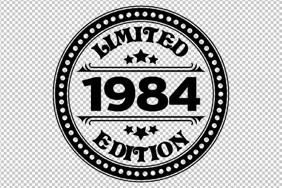 Download Limited Edition 1984 SVG EPS PNG - Svg Collection