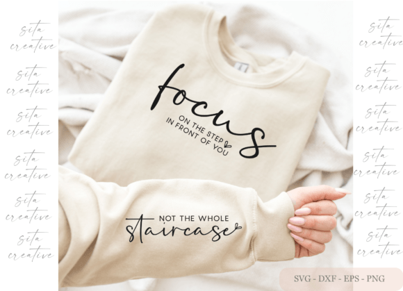 Download Focus on the Step Svg, Inspirational Svg - Svg Collection