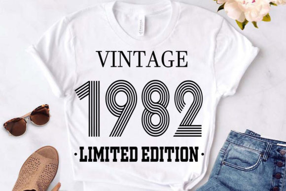 Download Vintage Since 1982 Svg, Birthday Svg, 40 - Svg Collection
