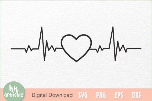 Download Love Heartbeat SVG - Svg Collection