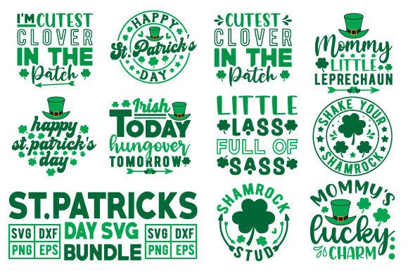 Download St.Patrick’s Svg Bundle, Lucky Svg - Svg Collection
