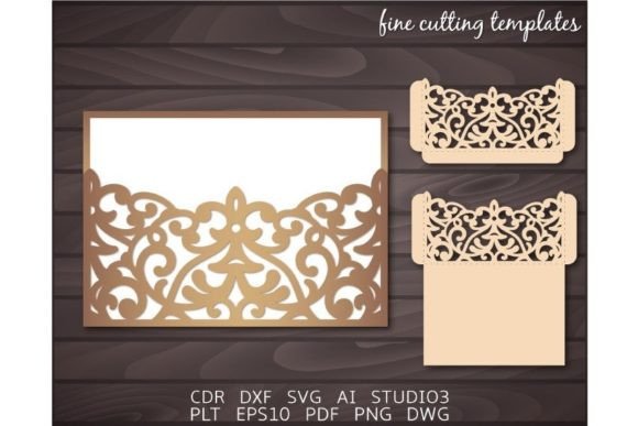 Download Wedding Invitation Pocket Envelope SVG - Svg Collection