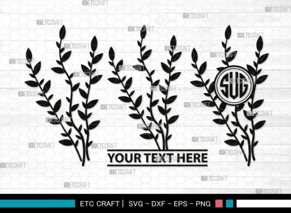 Download Pussy Willow Monogram, Spring Nature Svg - Svg Collection