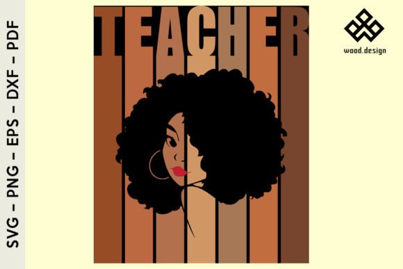 Download Afro Teacher Life SVG Afro Woman SVG - Svg Collection