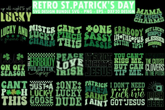 Download Retro St.Patrick’s Day SVG Bundle - Svg Collection