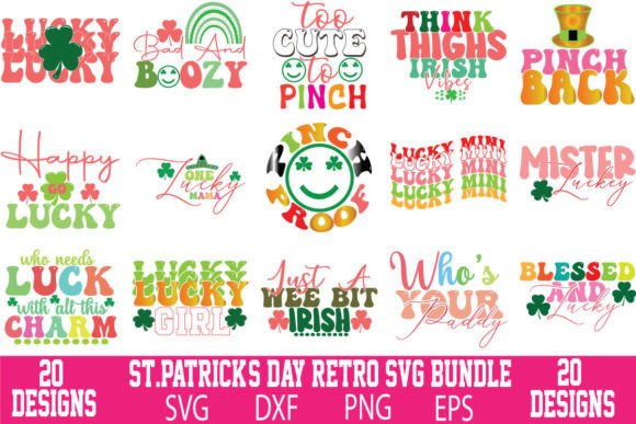 Download St.patrick's Day Retro Svg Bundle - Svg Collection
