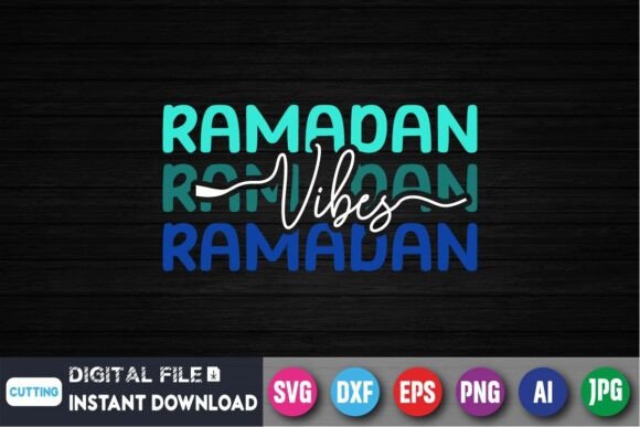 Download Ramadan Vibes Retro Groovy Shirt SVG - Svg Collection