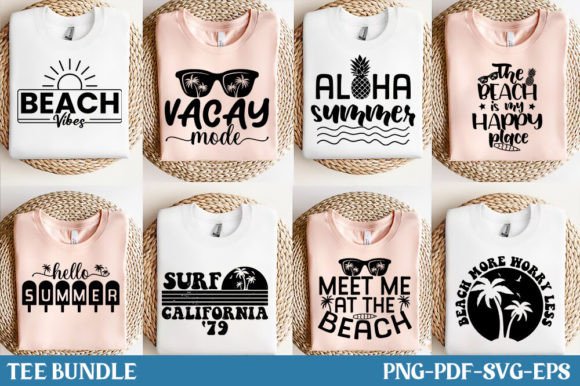 Download Summer Vibes SVG Bundle, Beach T-Shirt - Svg Collection