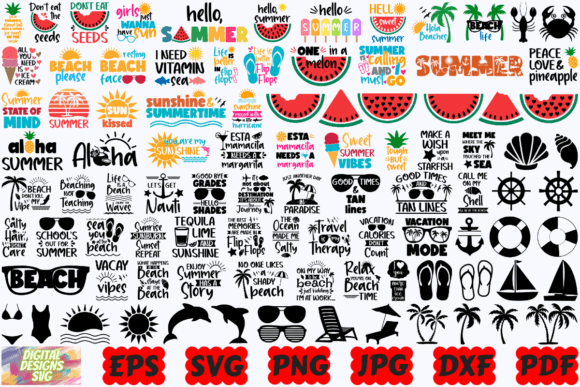 Download Summer SVG | Beach SVG | Summer Cut File - Svg Collection