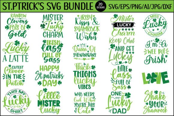 Download ST.PATRICK'S SVG BUNDLE - Svg Collection