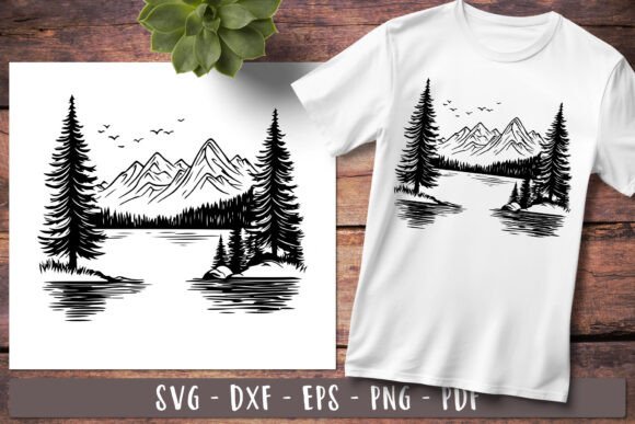 Download Mountain Lake Svg | Lake Life Nature Svg - Svg Collection