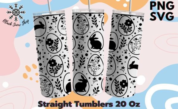 Download Easter Bunny Flower Tumbler Wrap Svg - Svg Collection