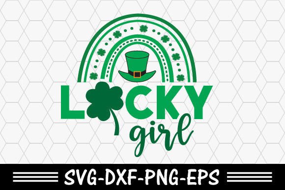 Download St. Patrick's Svg,Lucky Girl Svg - Svg Collection