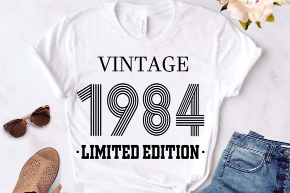 Download Vintage Since 1984 Svg, Birthday Svg, 38 - Svg Collection