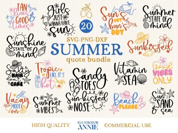 Download Summer SVG Bundle – Beach Vacation SVG - Svg Collection
