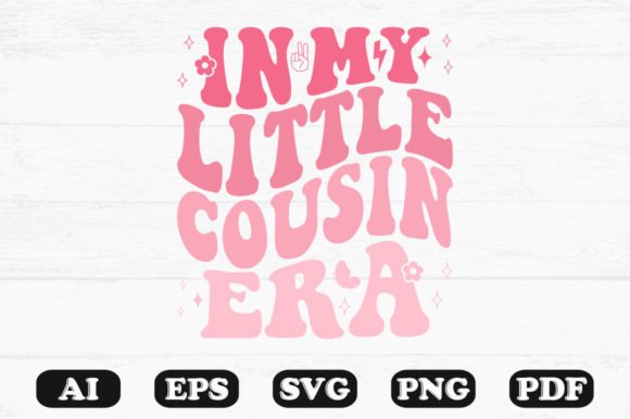 Download In My Little Cousin Era Retro Wavy Svg - Svg Collection