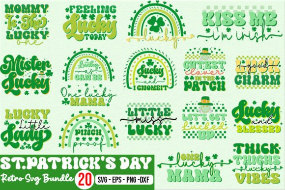 Download St.Patrick's Day Retro Svg Bundle - Svg Collection