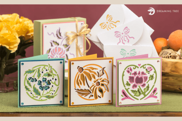 Download Lovely Layered Cards SVG Bundle - Svg Collection