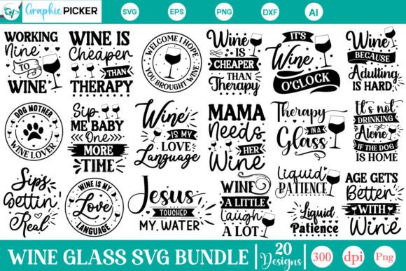 Download Wine Glass SVG Bundle, Wine Quotes SVG - Svg Collection