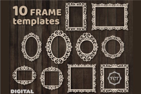 Download Frame SVG Bundle, Mirror Photo Frames - Svg Collection