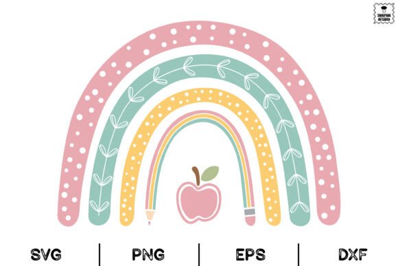Download School Rainbow Svg, Teacher Life Svg - Svg Collection