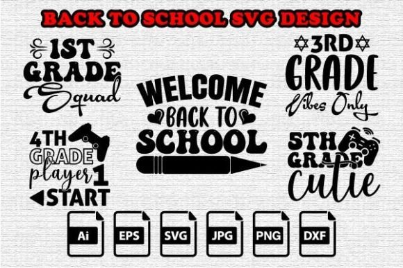 Download Back to School SVG Shirt Design Bundle - Svg Collection